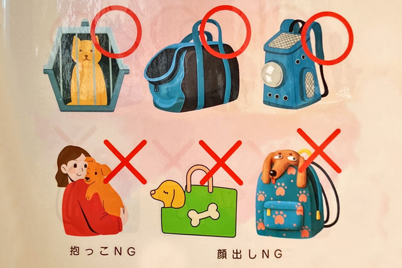 キャリーケース NG OK